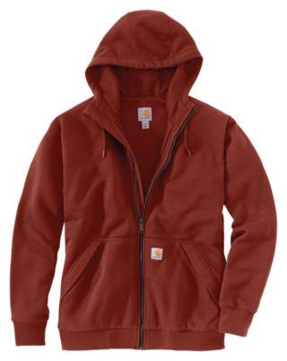 Closeout - Carhartt Rain Defender Rutland Thermal-Lined Hooded Zip-Fro