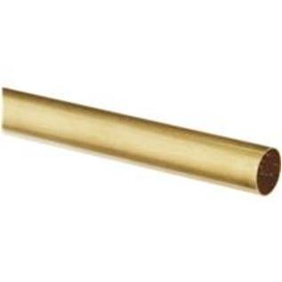 K&S Brass 1/8 In. O.D. x 1 Ft. Round Tube Stock