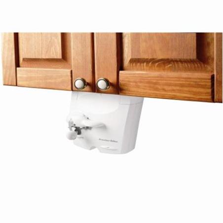 Proctor Silex 75400 PowerOpener Under-The-Cabinet Can Opener, White