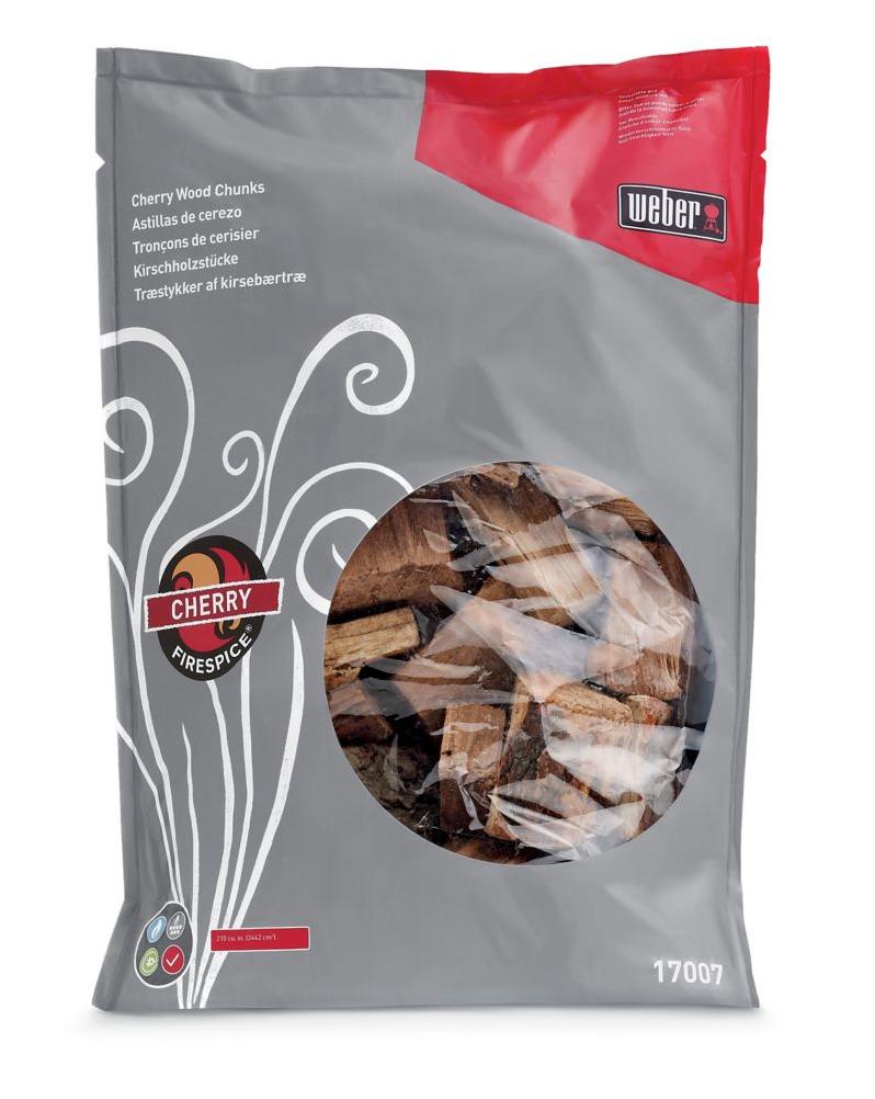 Weber 17908 6-Pack Firespice Trial Size Wood Chips Hickory Apple Cherry Pecan 