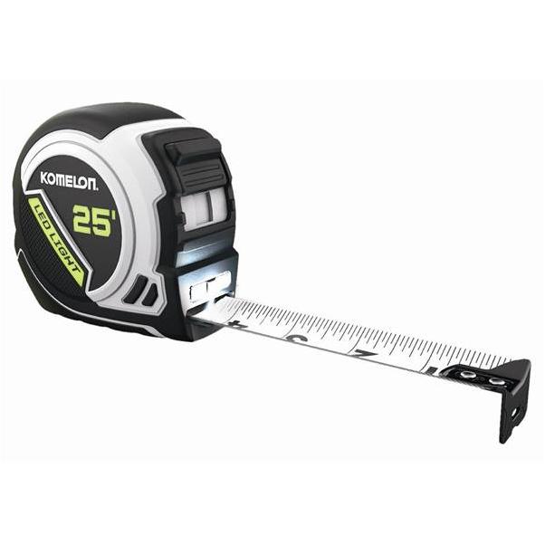 KOMELON USA CORP Komelon 25 Ft. Tape Measure with LED Light