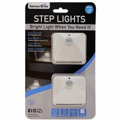 Sensor Brite SBL-MC6 Wireless Motion-Activated LED Lights, 2-Pack