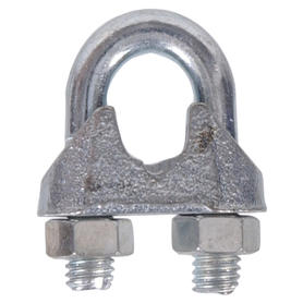 Chain & Rope Accessories: The Hillman Group Rope 3/4 in. Wire Rope Clip in  Zinc-Plated (10-Pack) 310233.0