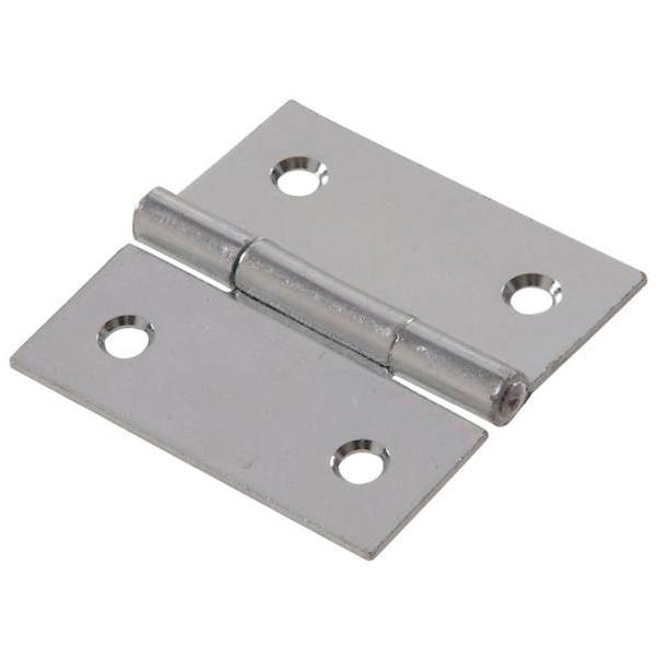 3-1/2 General Purpose Broad Hinge With Fixed Pin, Zinc Plated Hillman 851951
