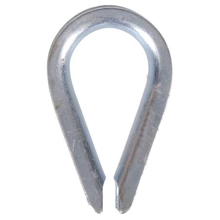 3/16 Inch Galvanized Cable Wire Rope THIMBLE (10/pkg )