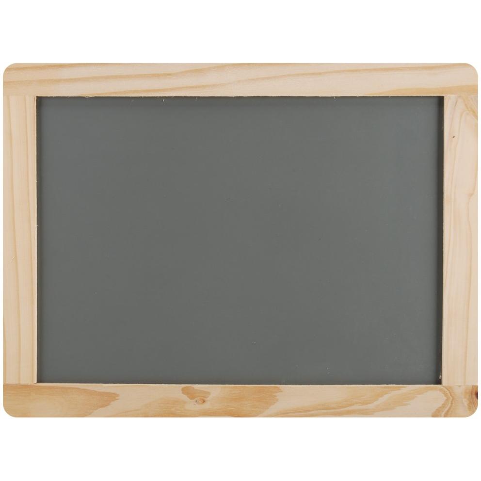 Framed Chalkboard 7" X 10" - Black And Gray Options