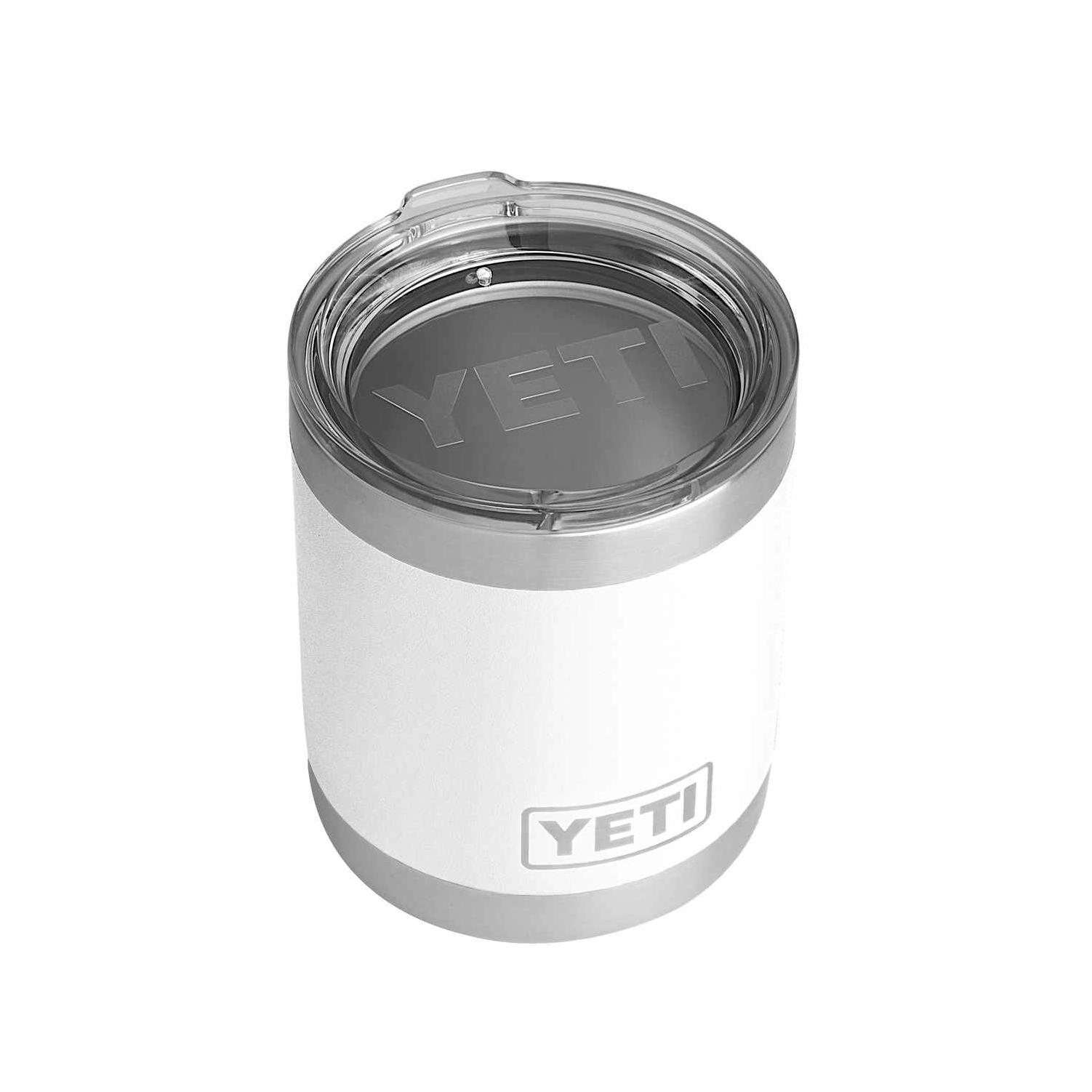 YETI Rambler 10 oz Lowball, Vacuum Insulated, Stainless Steel with Standard  Lid