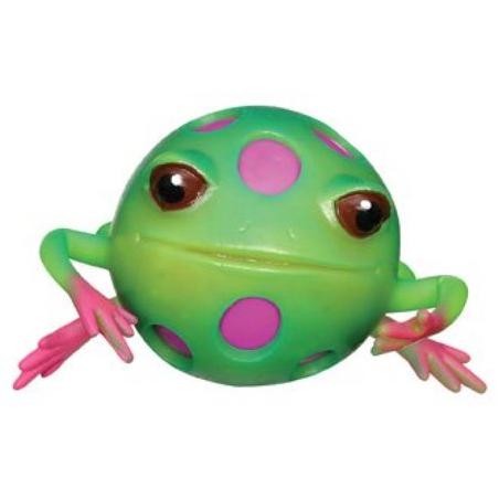 TOYSMITH Blob Frog Squeeze Stress Ball Assorted Colors - Pack of 2