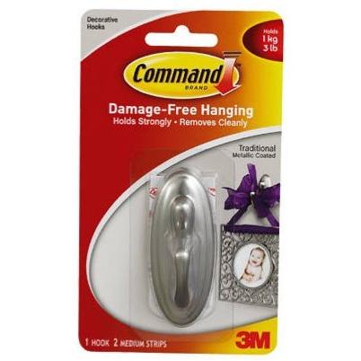 3M Command Large Foam Adhesive Strips 1-3/4 in. 31 L 4 PK