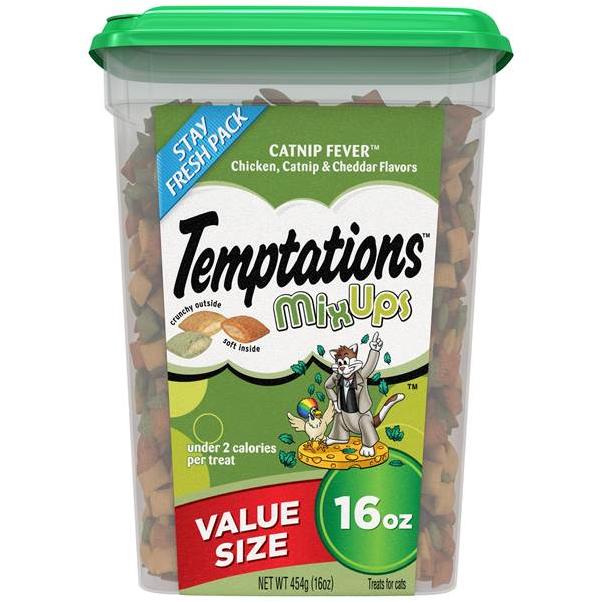 Temptations Mix Ups Catnip Fever 16 Oz. Cat Treats