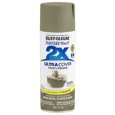 Rust-Oleum 2X Ultra Cover 6-Pack Satin Smokey Beige Spray Paint and Primer  In One (NET WT. 12-oz ) in the Spray Paint department at