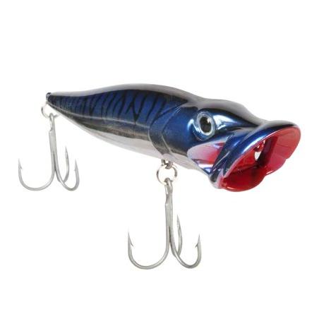 BIG ROCK SPORTS Sea Striker SPOP6-BMK Topwater Popper, 6,1 3/4oz, Blue  Mackerel - SPOP6-BMK