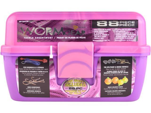 BIG ROCK SPORTS Maurice Sporting Gds Worm Gear Tackle Box Purple