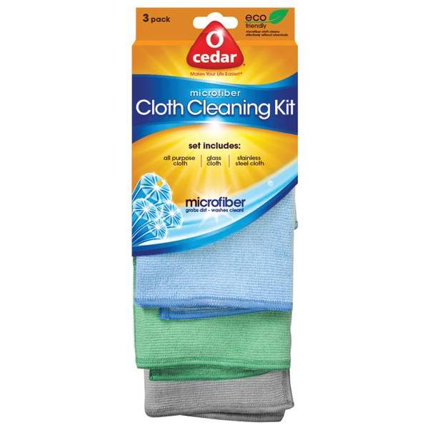 3 Pk Libman Every Surface Microfiber Dusting Cleaning Polishing Cloth 4/Pack 153 
