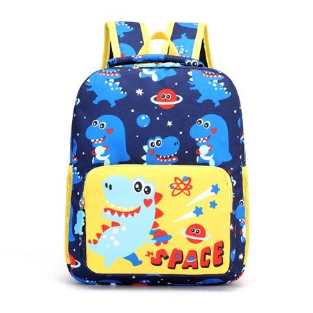 Children's schoolbags, little girls, cute 1, 2, 2, 3, kindergarten, male baby, dinosaur tide, Korean version of cartoon backpack