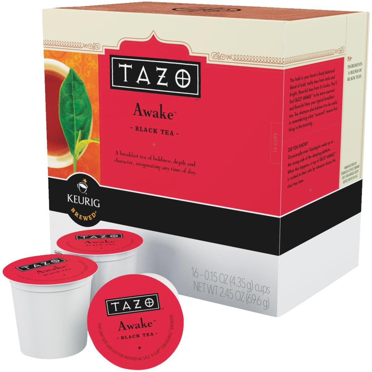 Keurig Tazo Awake Tea K-Cup (16-Pack 