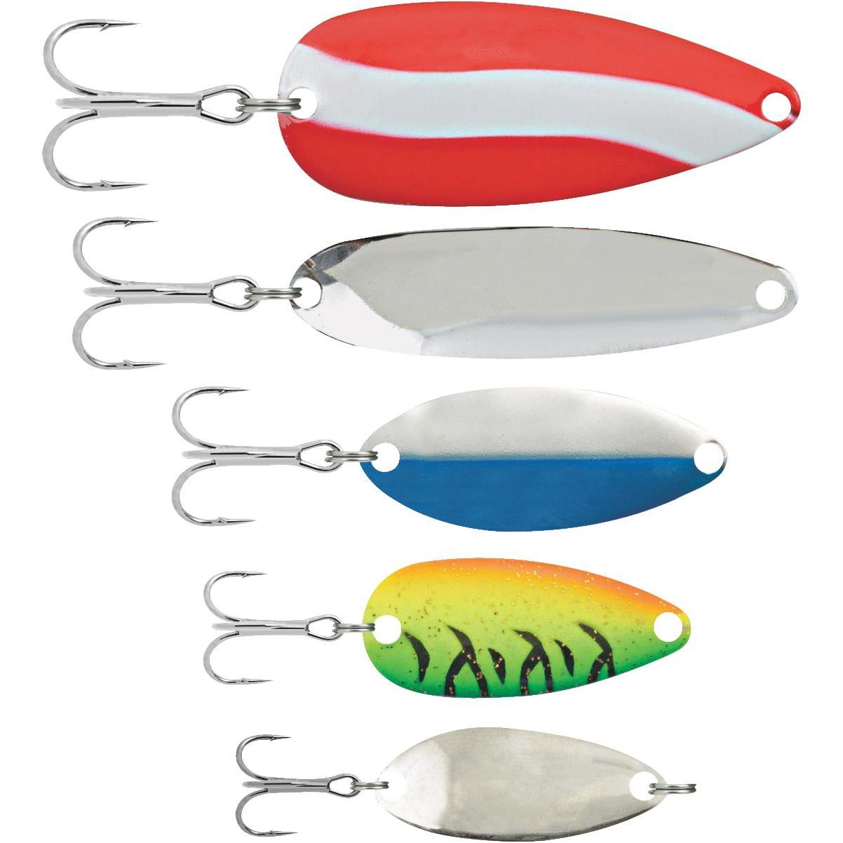 SouthBend 5-Piece Spoon Assortment Fishing Lure Kit