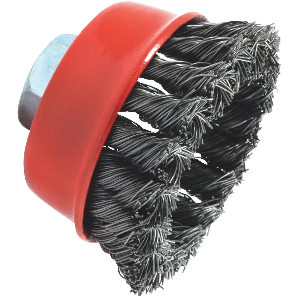 Forney 70508 Heavy Duty Parts Cleaning Brush 10-1/2 Inch: Wire