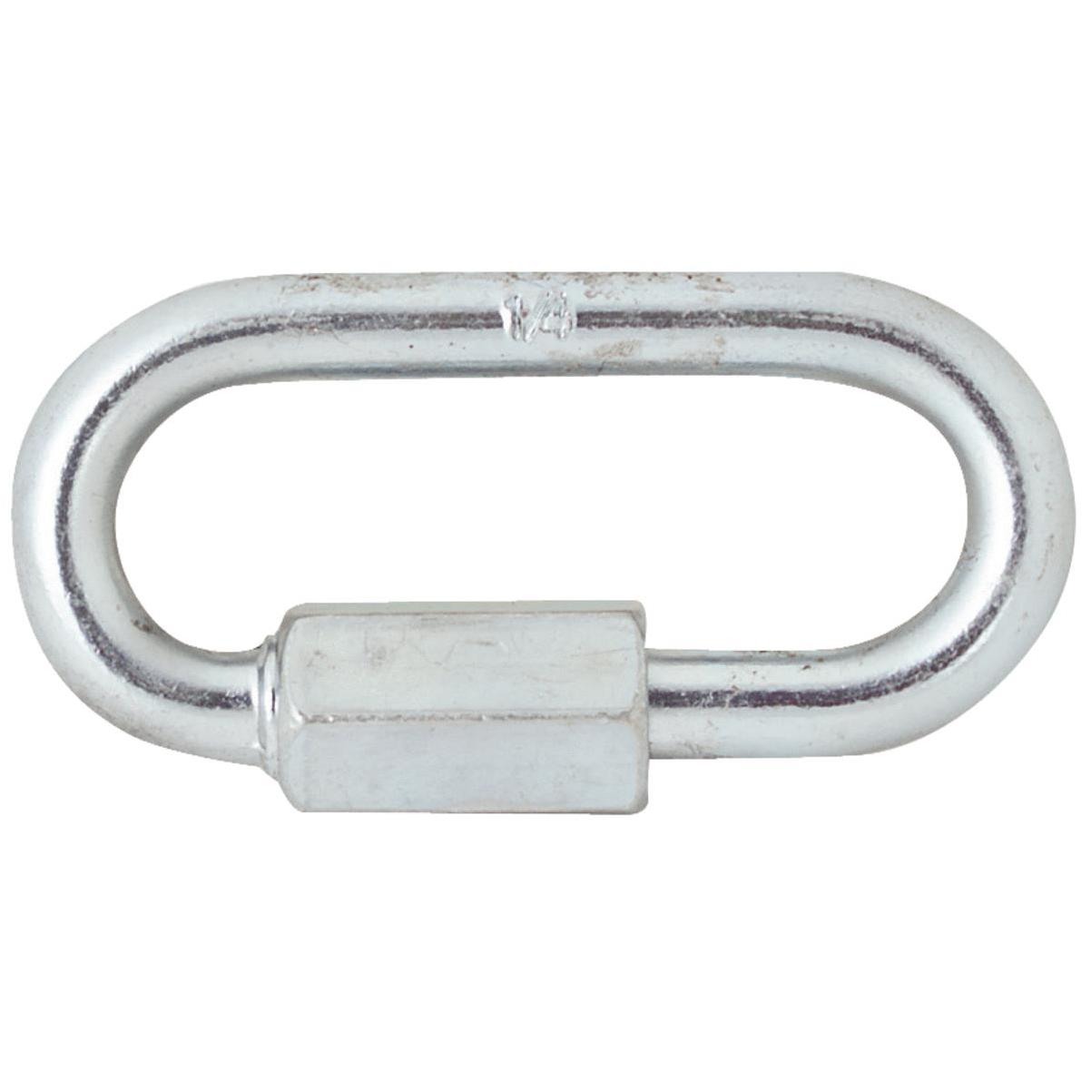 Campbell 1/4 In. Zinc-Plated Steel Quick Link