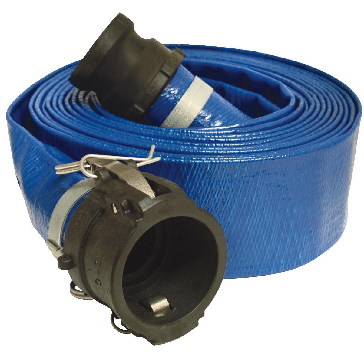 Campbell Hausfeld 50 ft. L PVC Retractable Hose Reel 300 psi Blue