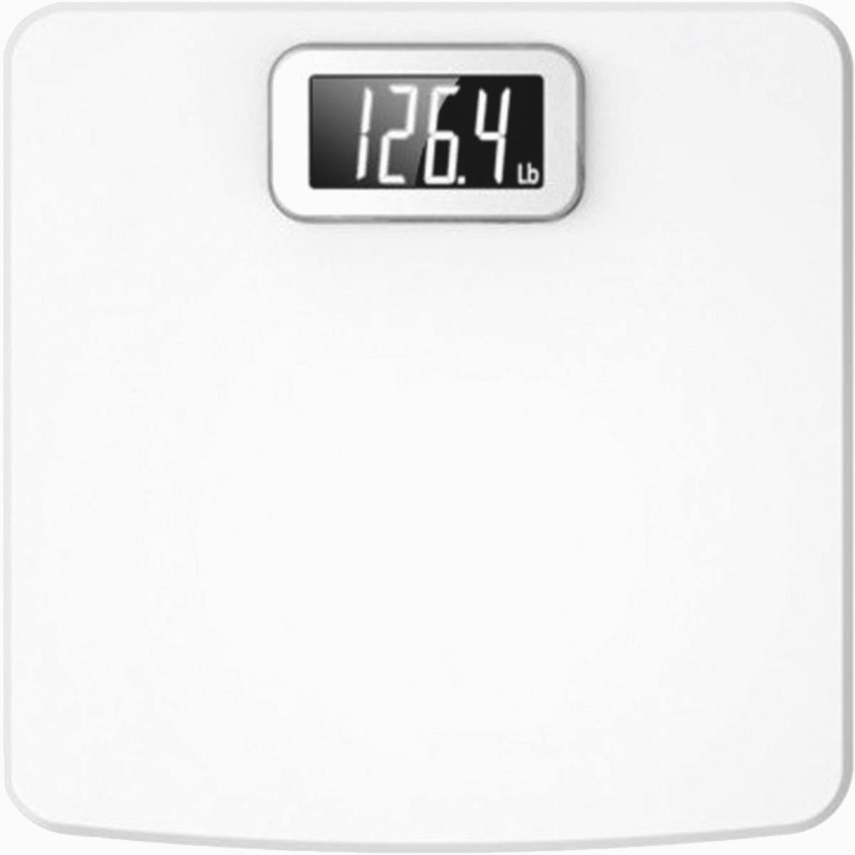 Taylor Glass Digital Wellness Scale with 4 Essential Measures - White - 400 lb