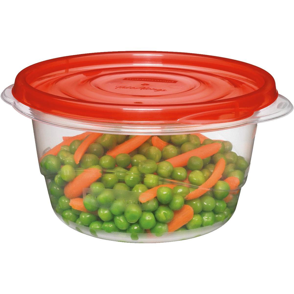 Rubbermaid TakeAlongs 2.9 Cup Food Storage Container, TWO FOUR PACKS