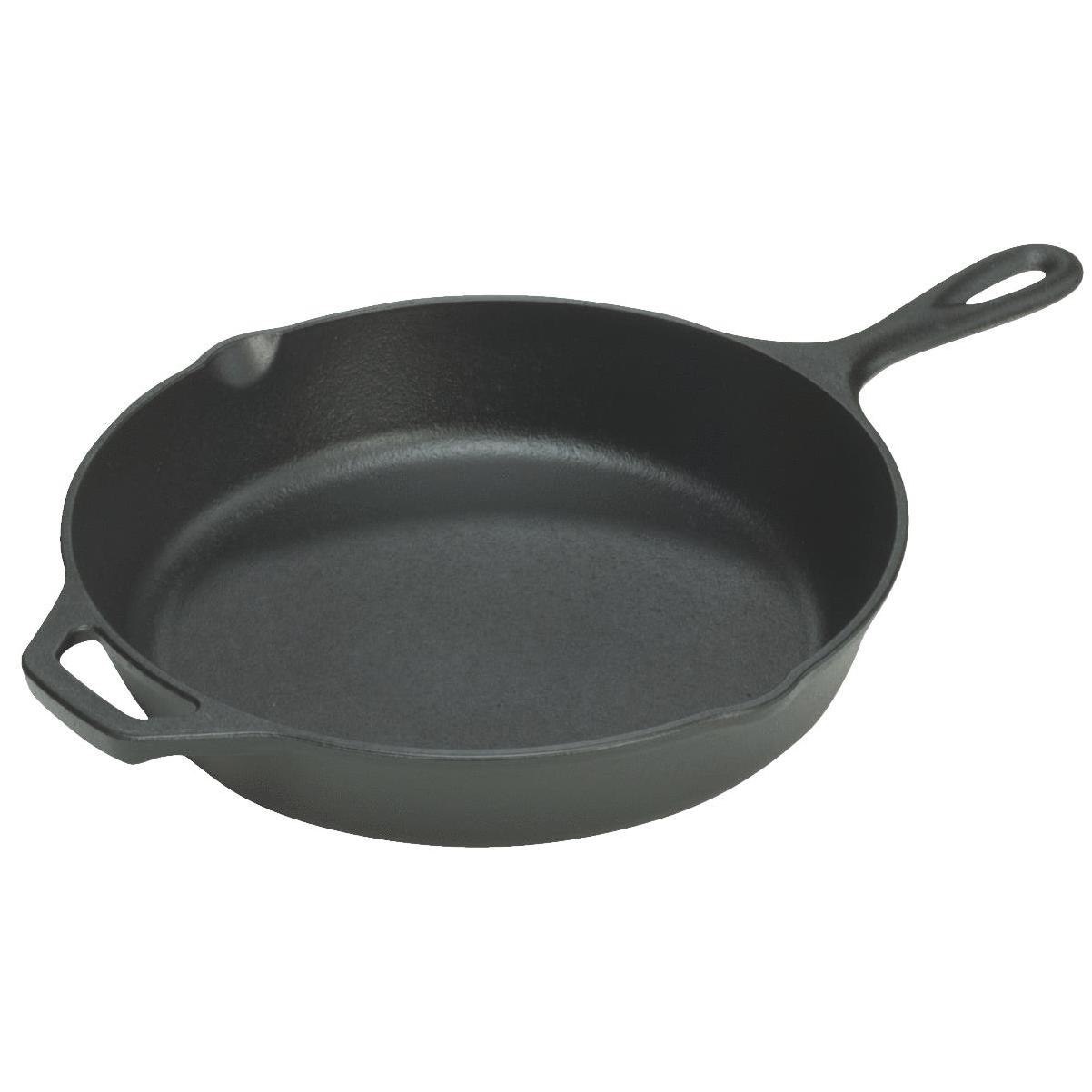 Lodge Cast Iron Pie Pan with Silicone Handles, 9.5, Black