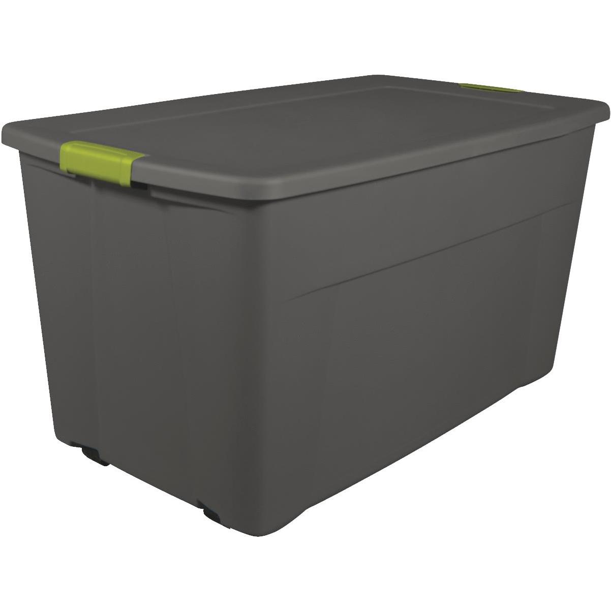 Sterilite Gray 35-Gallon Latch Storage Tote Container