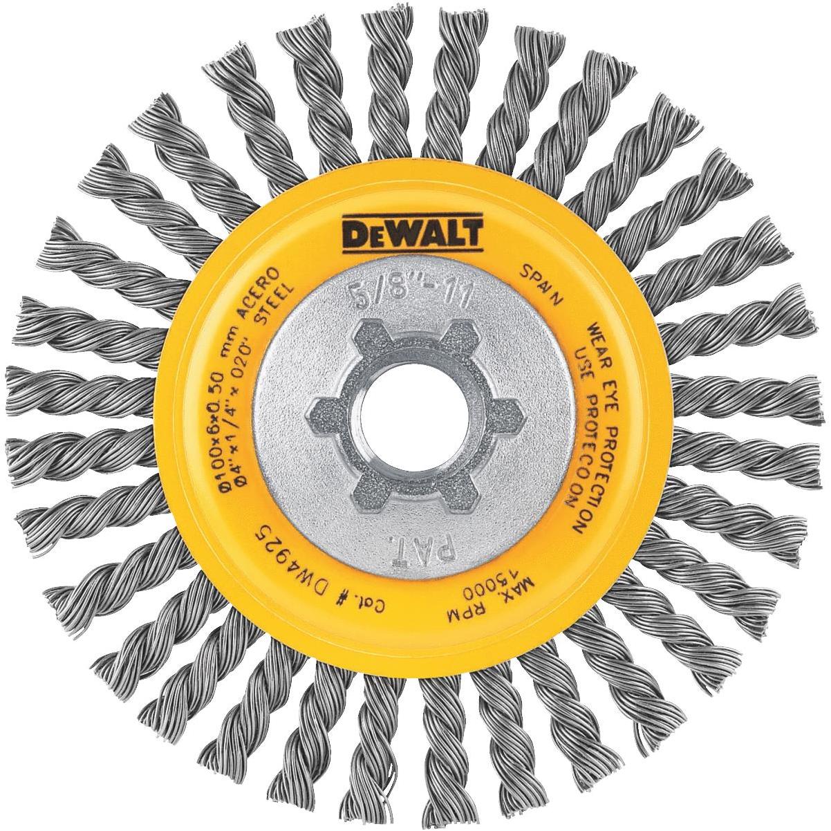 DEWALT High Performance 4 In. Carbon Stringer Bead Angle Grinder Wire