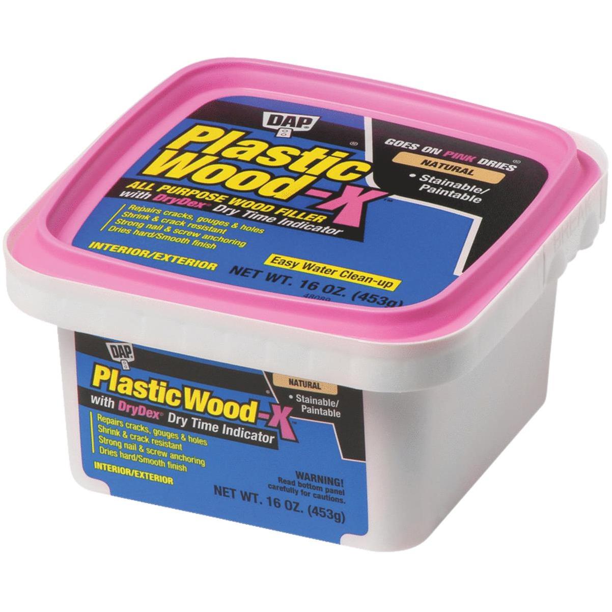 DAP Premium Wood Filler Putty, Clear,16 oz 