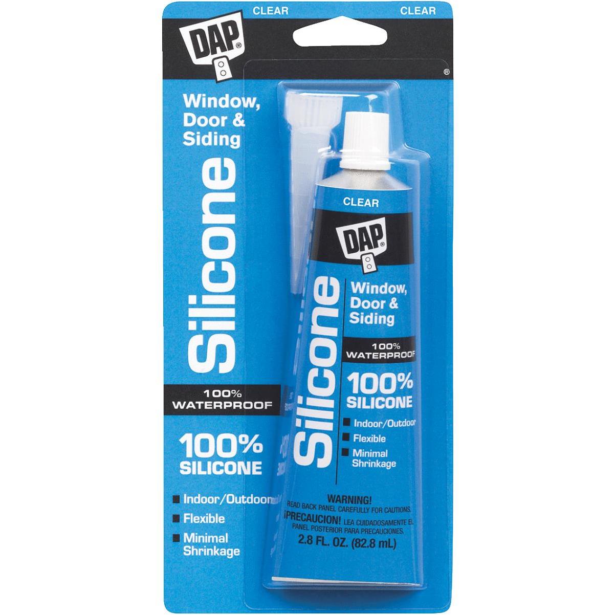 Clear Food Grade Silicone Sealant - 2.8 oz Squeeze Tube 