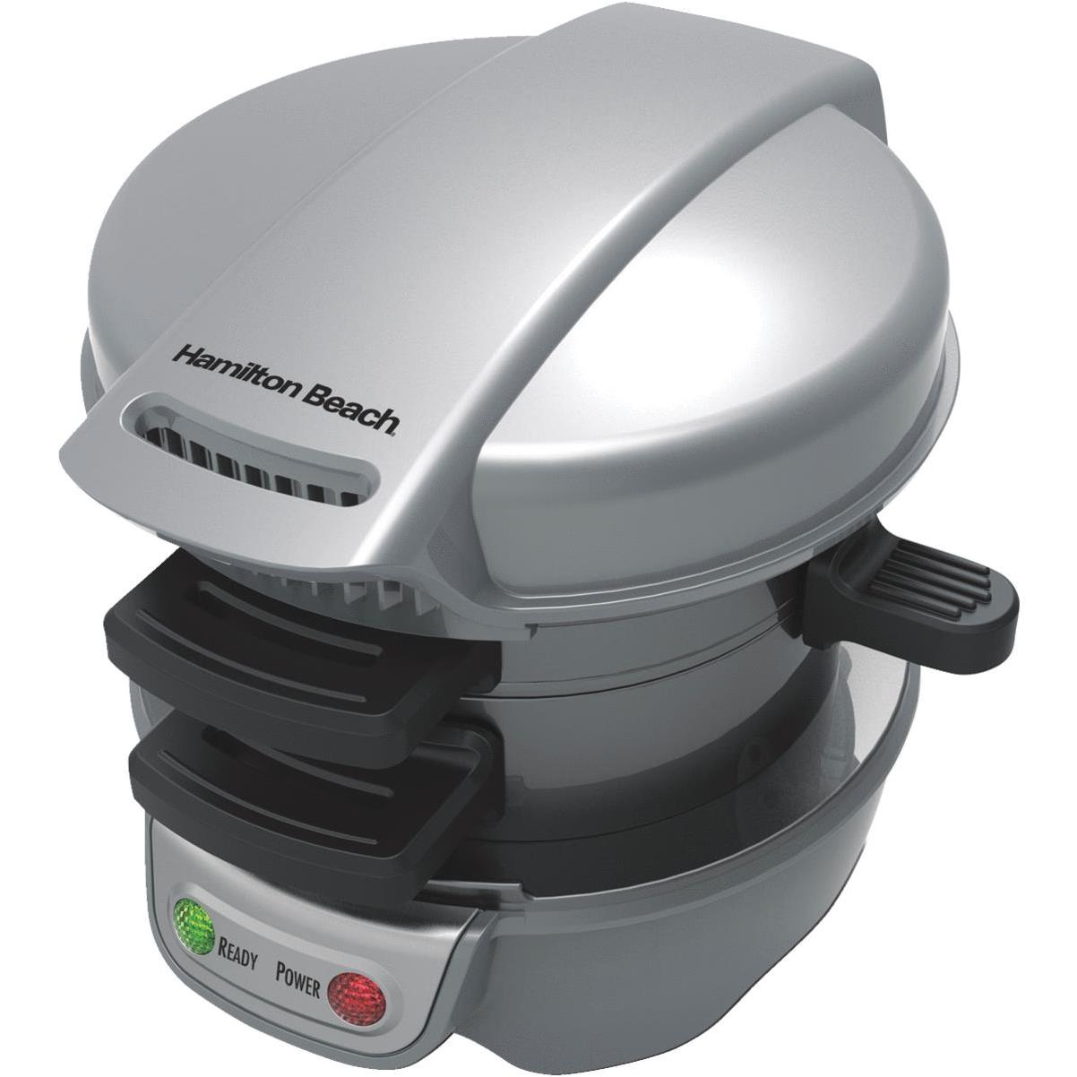 Hamilton Beach Dual Breakfast Stainless Sandwich Maker