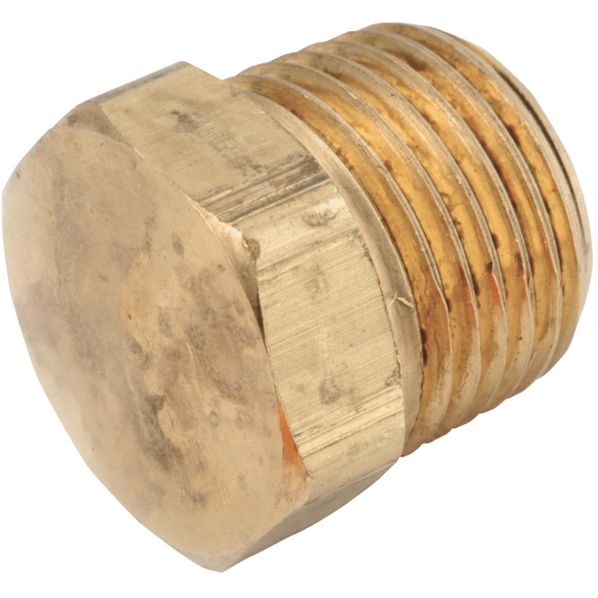 Anderson Metals Brass Pipe Fitting, Hex Nipple, 1 x 1 Male Pipe