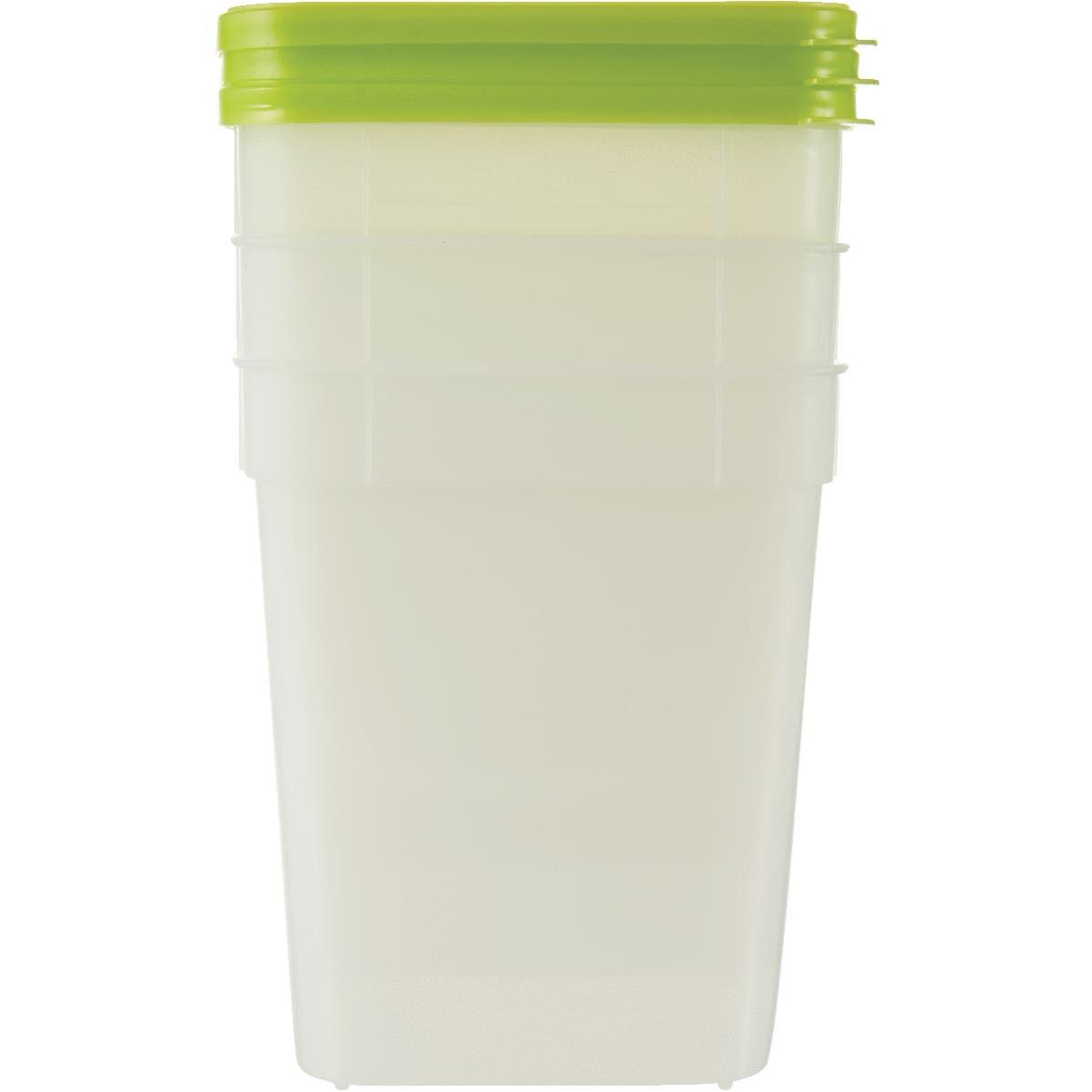 1 Quart Freezer Storage Container (3-Pack) - Arrow Home Products