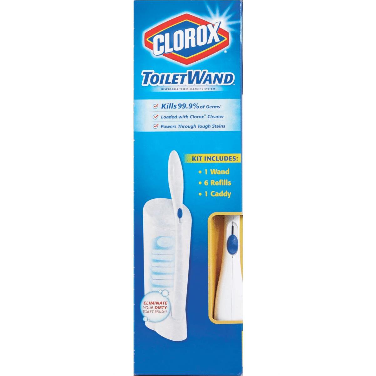 Clorox ToiletWand Disposable Toilet Cleaning System