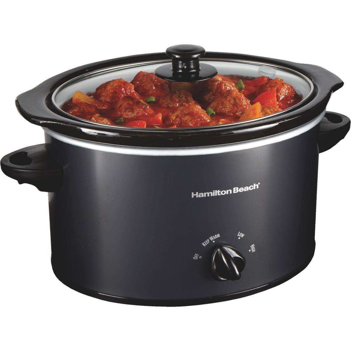 Hamilton Beach Stay or Go 6 Qt. Stainless Steel Slow Cooker