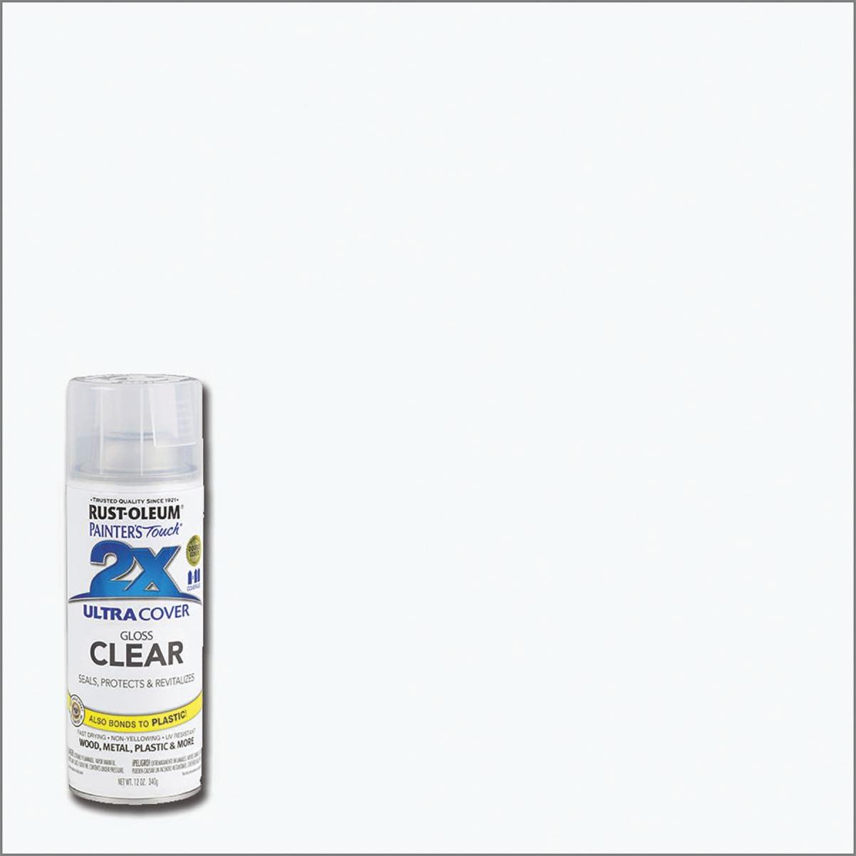 CLEAR COAT Spray Paint Matte Clear 12 Oz Ultra Coverage Fast Dry  Interior/Exteri