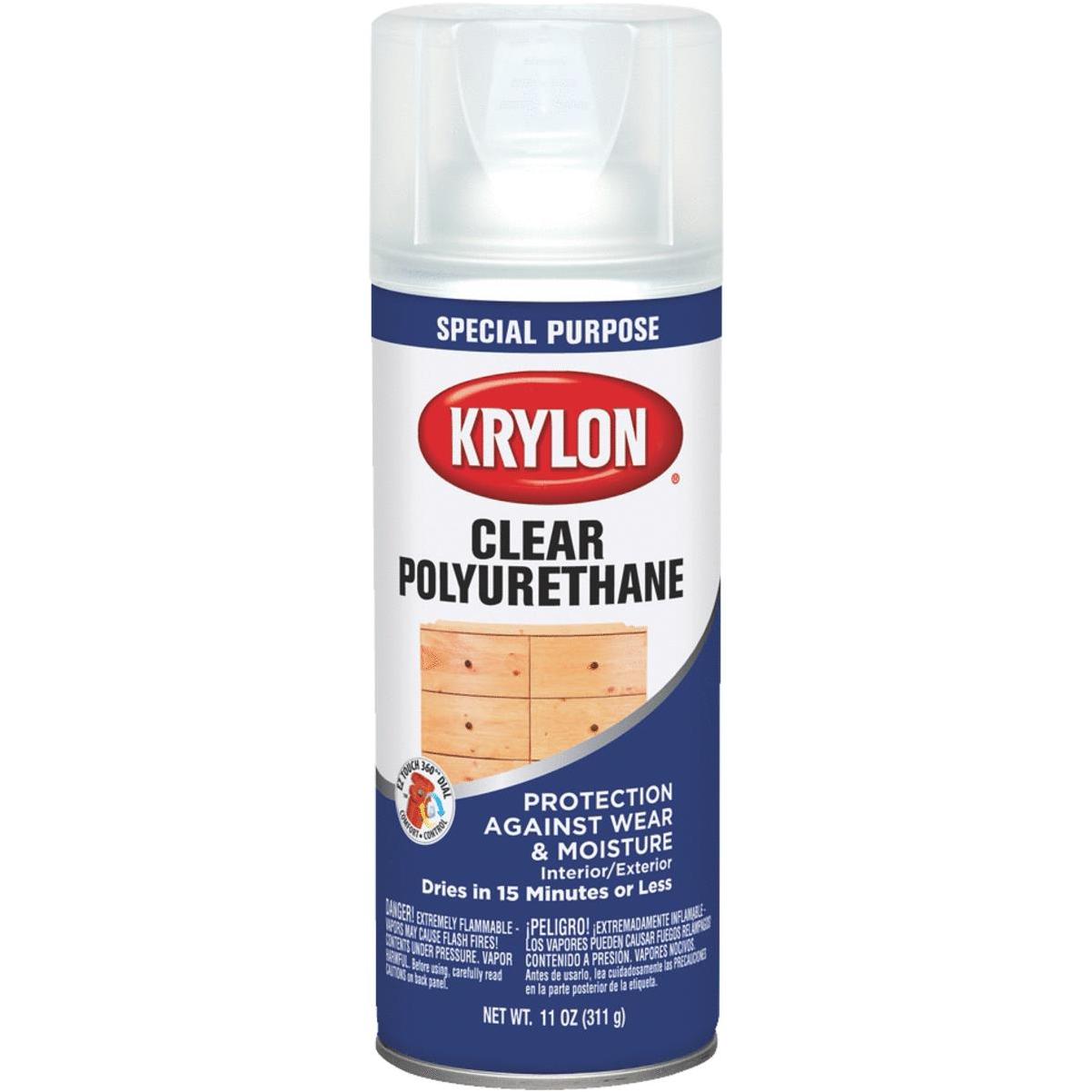 Krylon Crystal Clear Spray, 6 oz. 