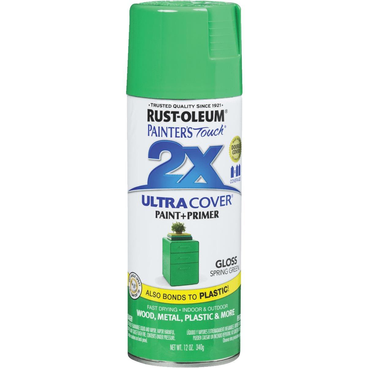 Rust-Oleum Fluorescent 11 Oz. Gloss Spray Paint, Fluorescent Green - Power  Townsend Company