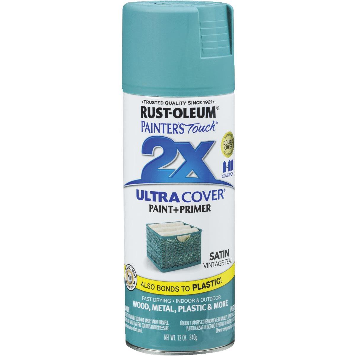 Rust-Oleum Painter's Touch 2X Ultra Cover 12 Oz. Satin Paint +