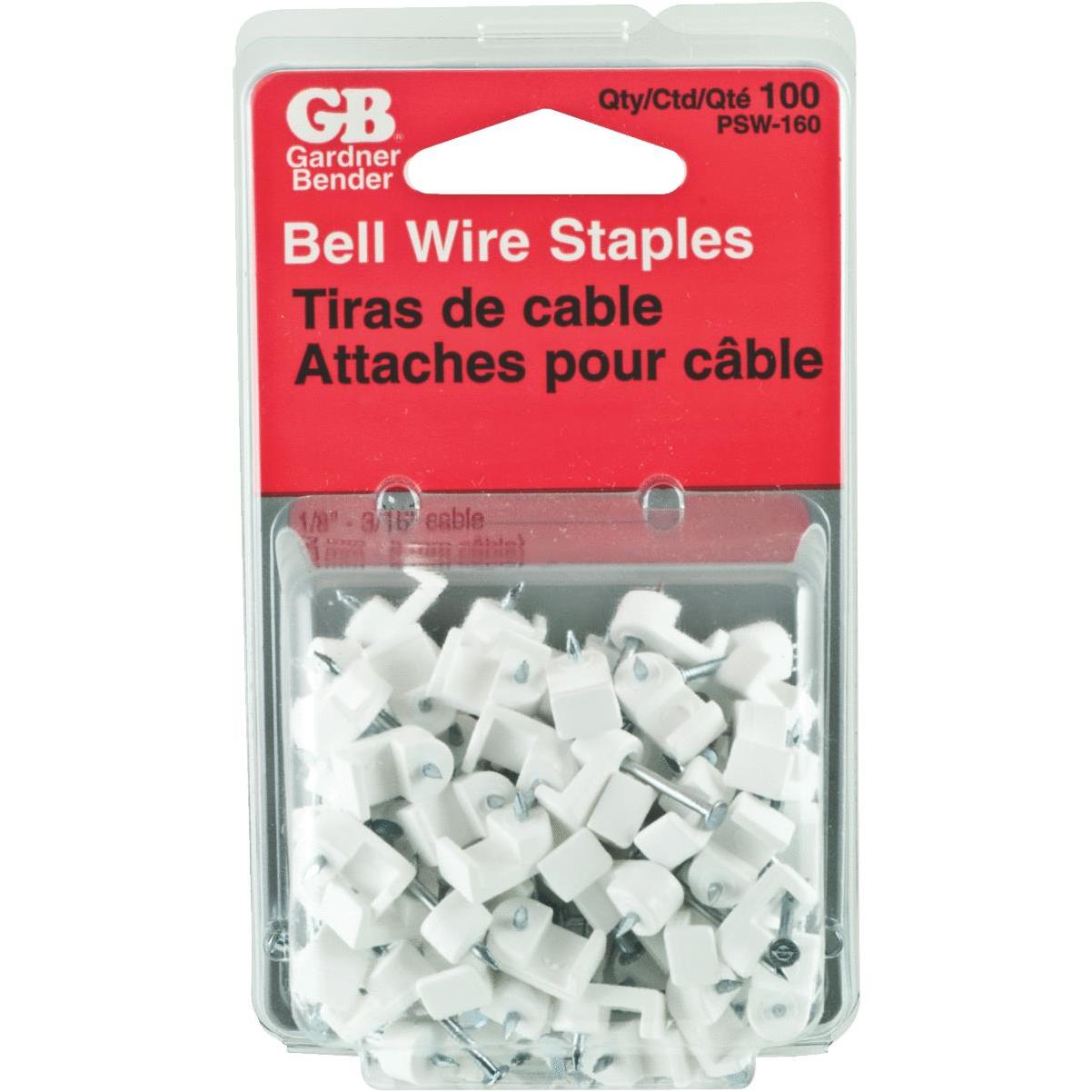 Gardner Bender 7/16-in Plastic Low-voltage Cable Staple (50-Pack