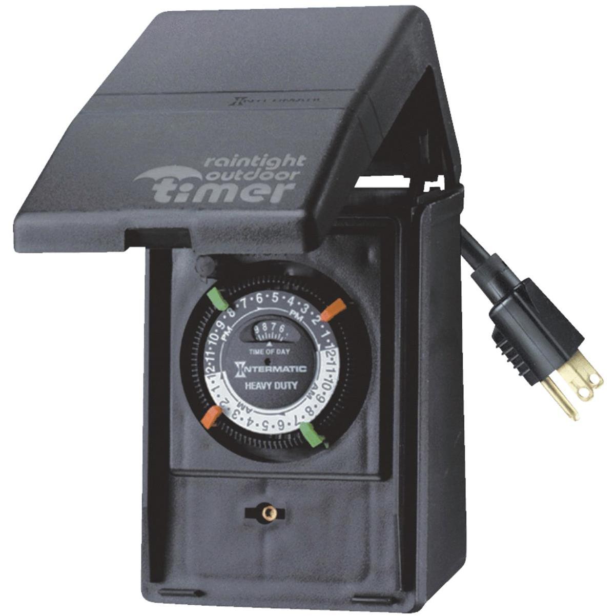 Do it 12.5A 120V 1500W Green Outdoor Timer with Remote