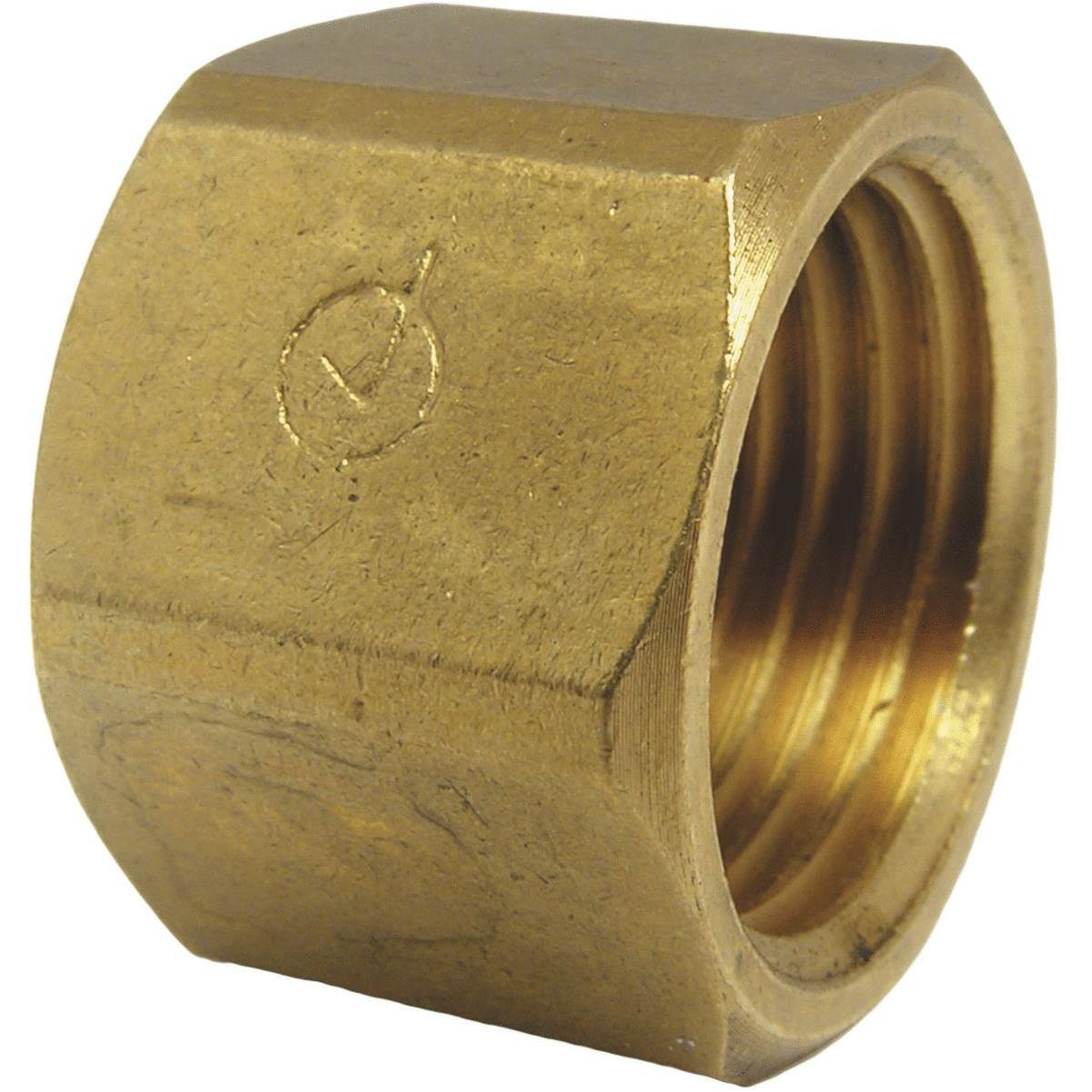 Lasco 3/4 In. FHT Swivel x 3/8 C 90 Deg. Compression Brass Elbow (1/4 Bend)