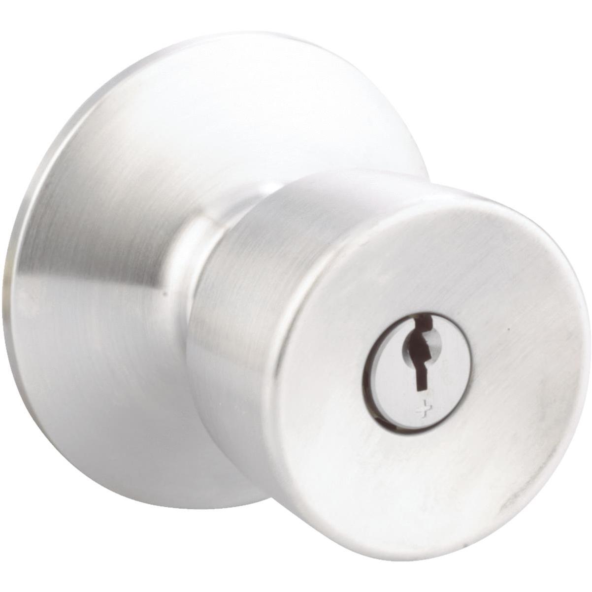 Schlage Bell Satin Chrome Single Cylinder Deadbolt and Keyed Entry