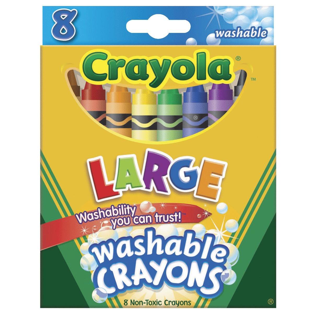 Crayola Large Crayons - 8 pack