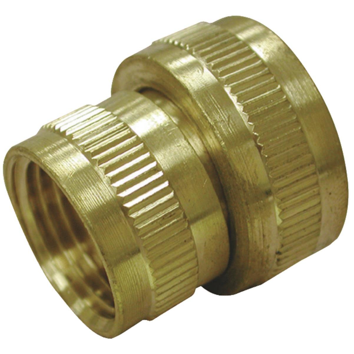 Anderson Metals Brass Garden Hose Fitting, Connector, 1/2 Barb x 3/4 Male  Hose