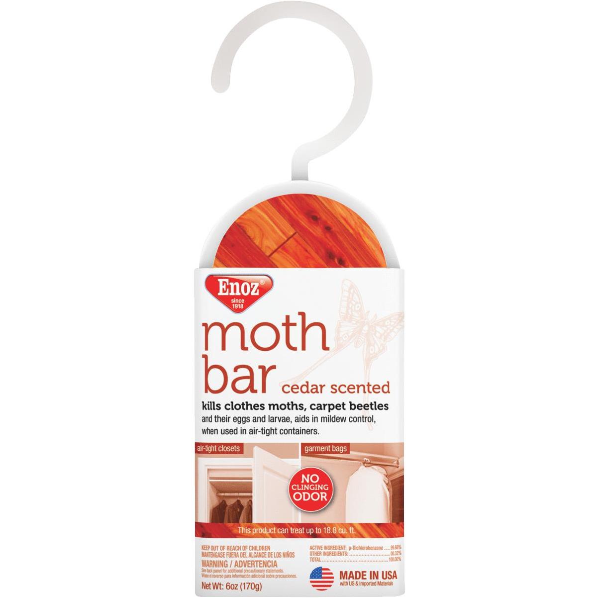 3 Enoz Lavender Scented Moth Bar, Hanging Moth Control Kills Moths Eggs &  Larvae