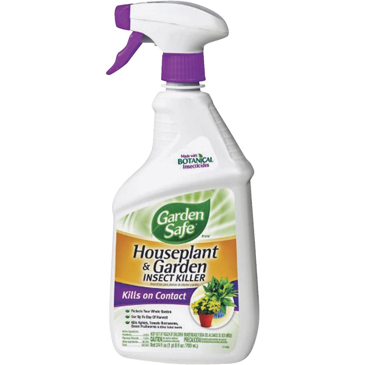 Garden Safe 24 Oz Ready To Use Trigger Spray Houseplant Garden Insect Killer Country Farm Garden