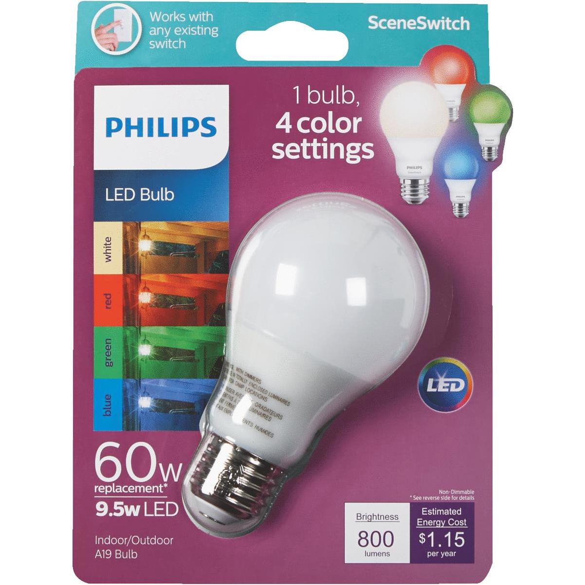Philips 60W Equivalent Soft White Medium LED Light Bulb | Lumber Company
