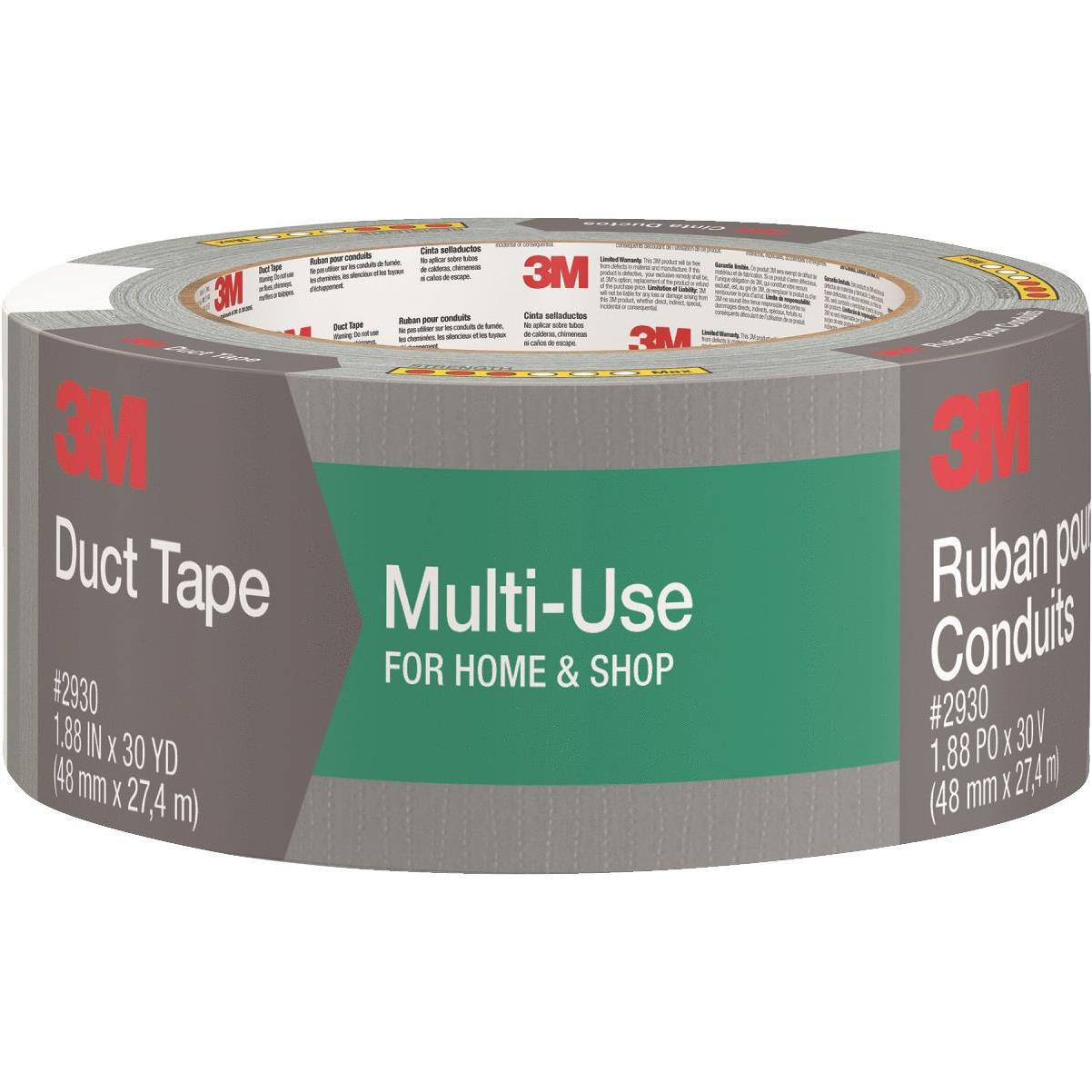 Transparent Duct Tape; 1.88 Inches by 20 Yards, Clear, Strong, Waterproof,  UV Resistant, Multipurpose Duct Tape, 3M